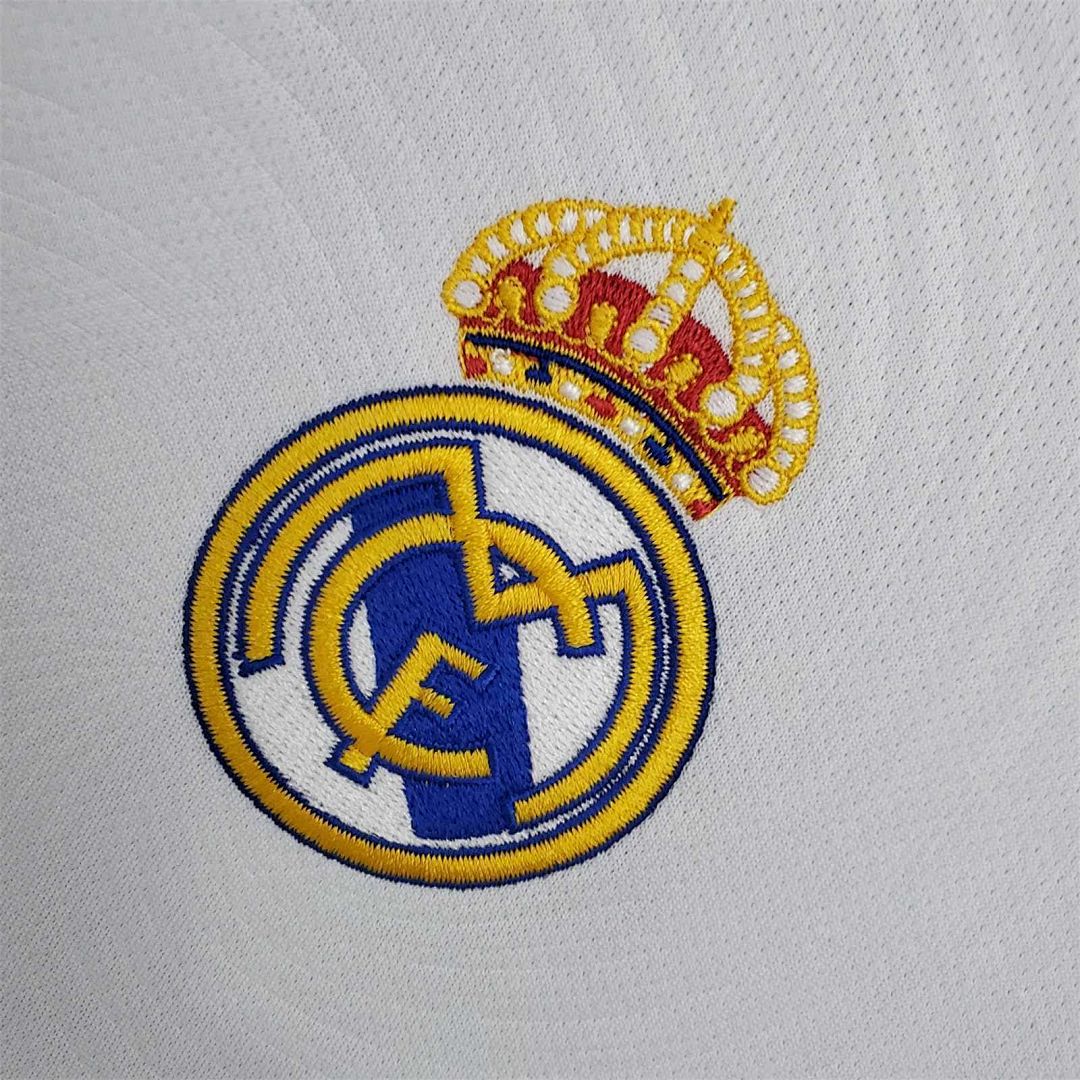 21-22 Real Madrid home long sleeve 4