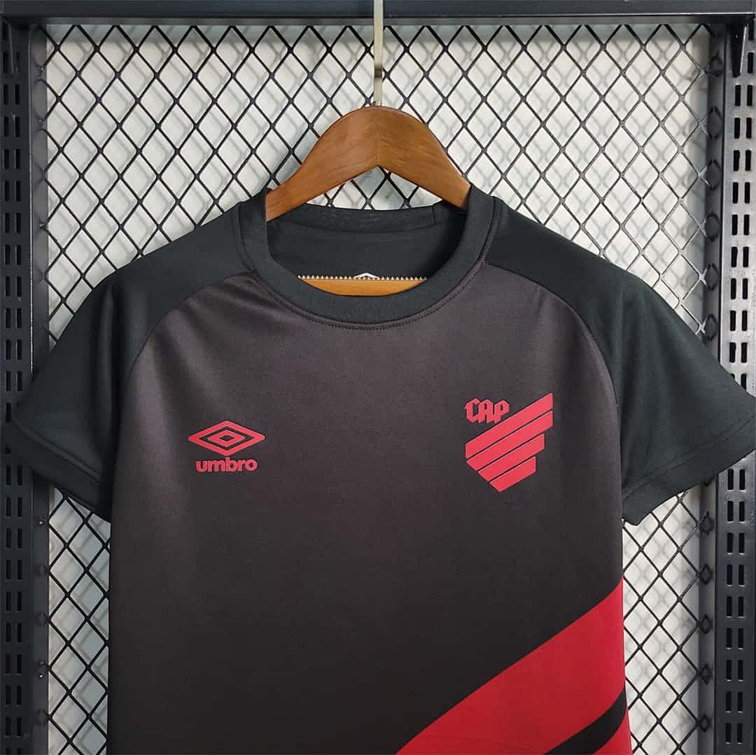 23-24 Athletico Paranaense away kids kit 6