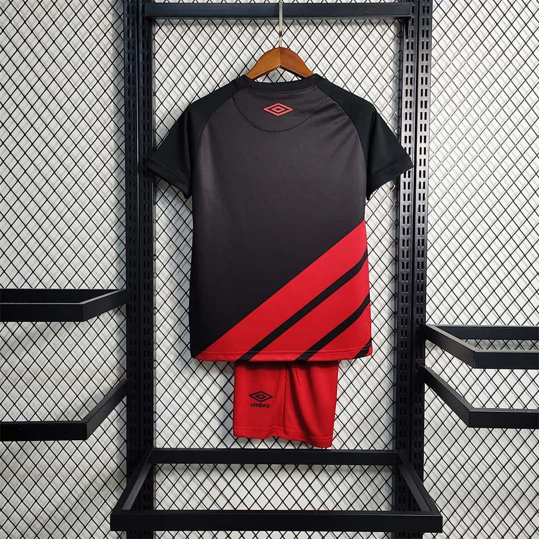 23-24 Athletico Paranaense away kids kit 9