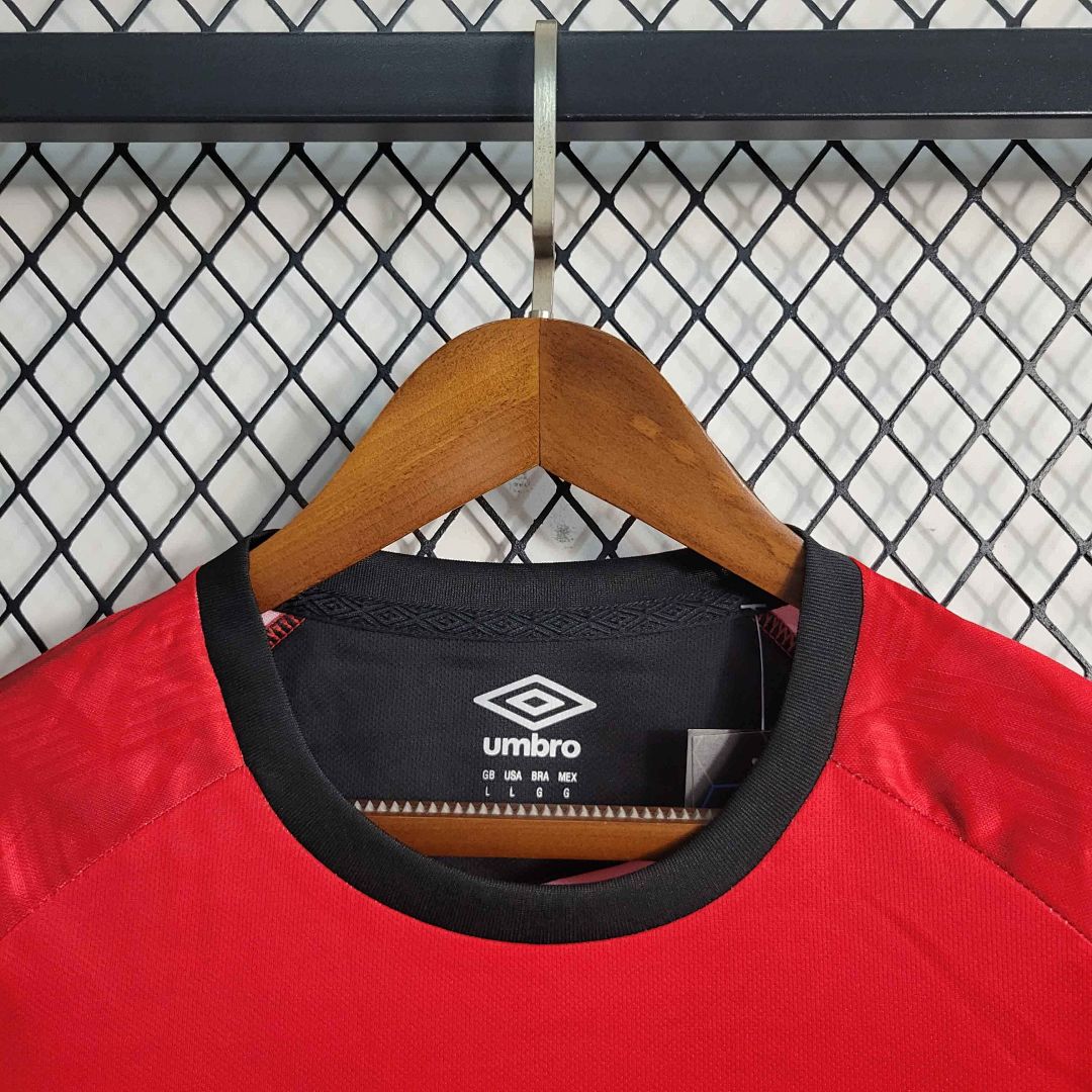 23-24 Long Sleeve Athletico Paranaense Home S-4XL 4