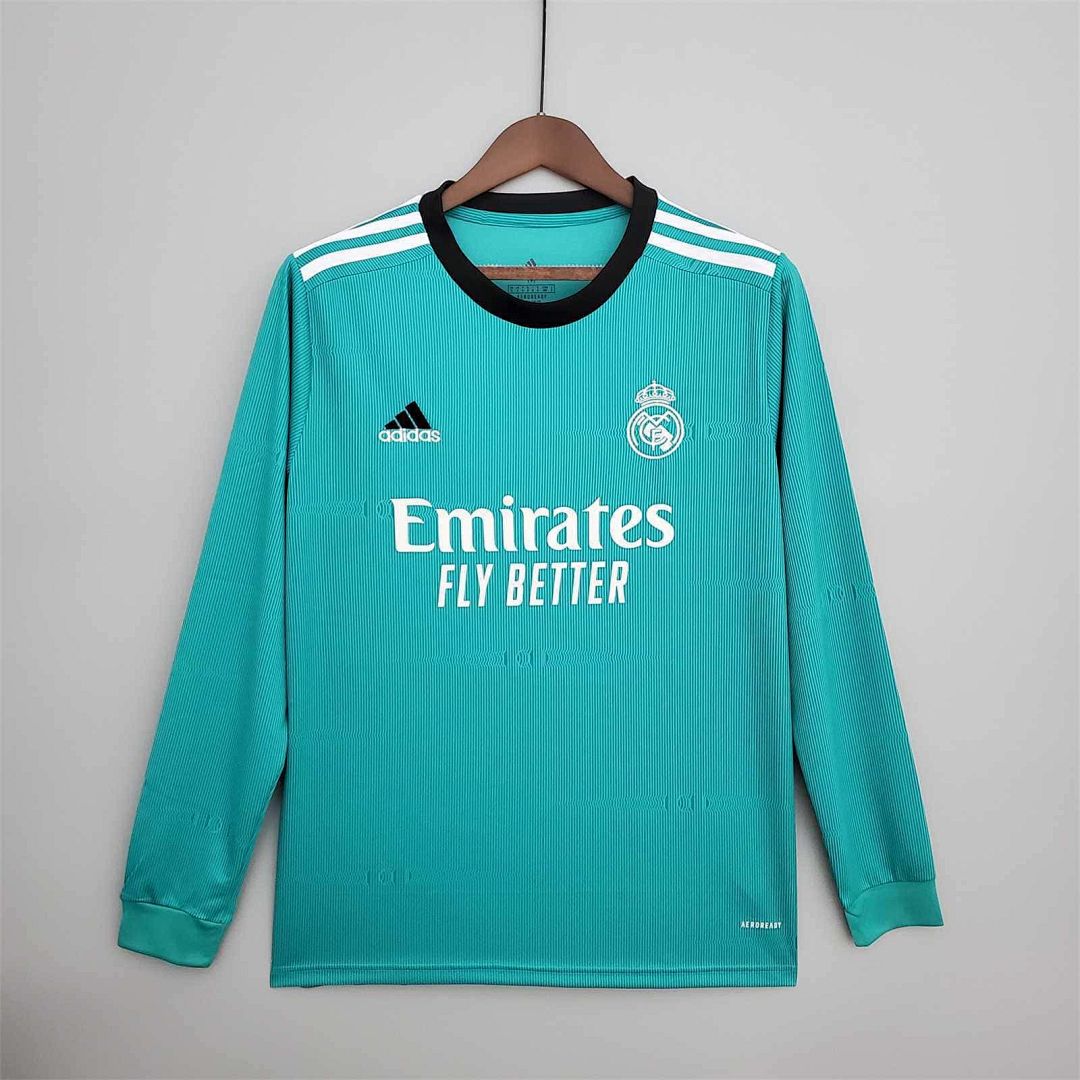 21-22 Real Madrid third away Long sleeve