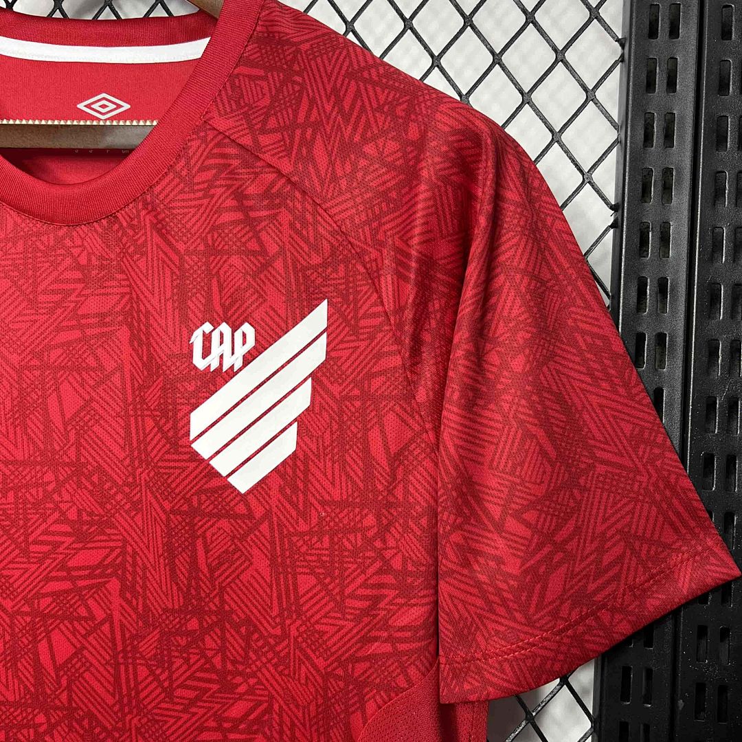 24-25 Athletico Paranaense Training Red Kit Soccer Uniform 2