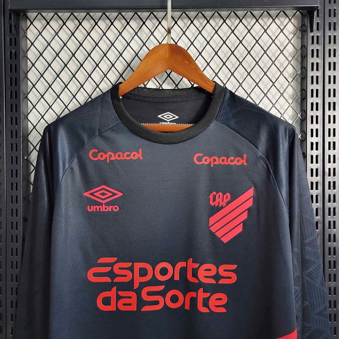 23-24 Long Sleeve Athletico Paranaense Away S-4XL 3