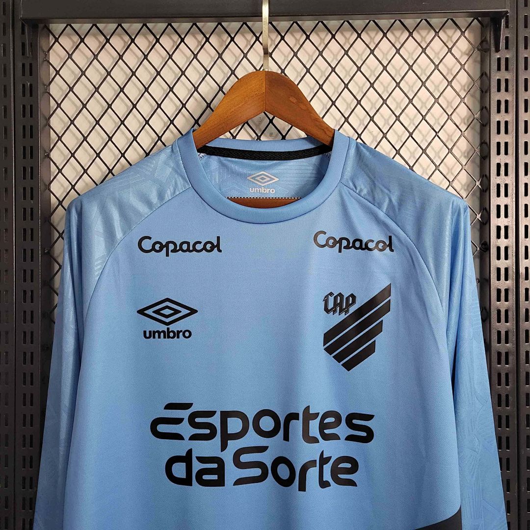 23-24 Long Sleeve Athletico Paranaense Second Away S-4XL 9