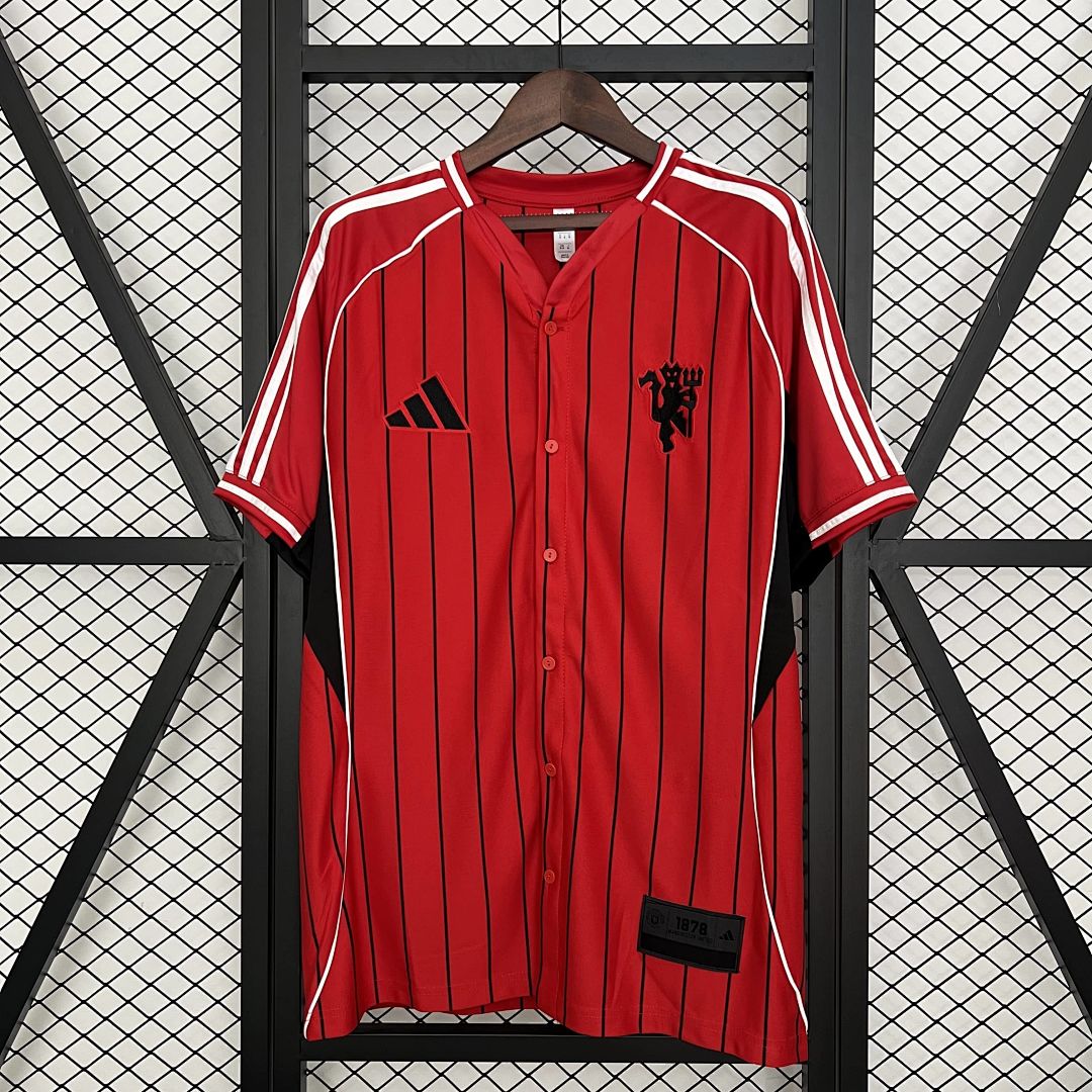 2025 M-U Baseball Jersey S-XXL