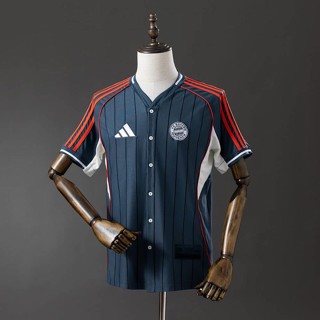 25_26 Bayern Munich Baseball Jersey S-4XL