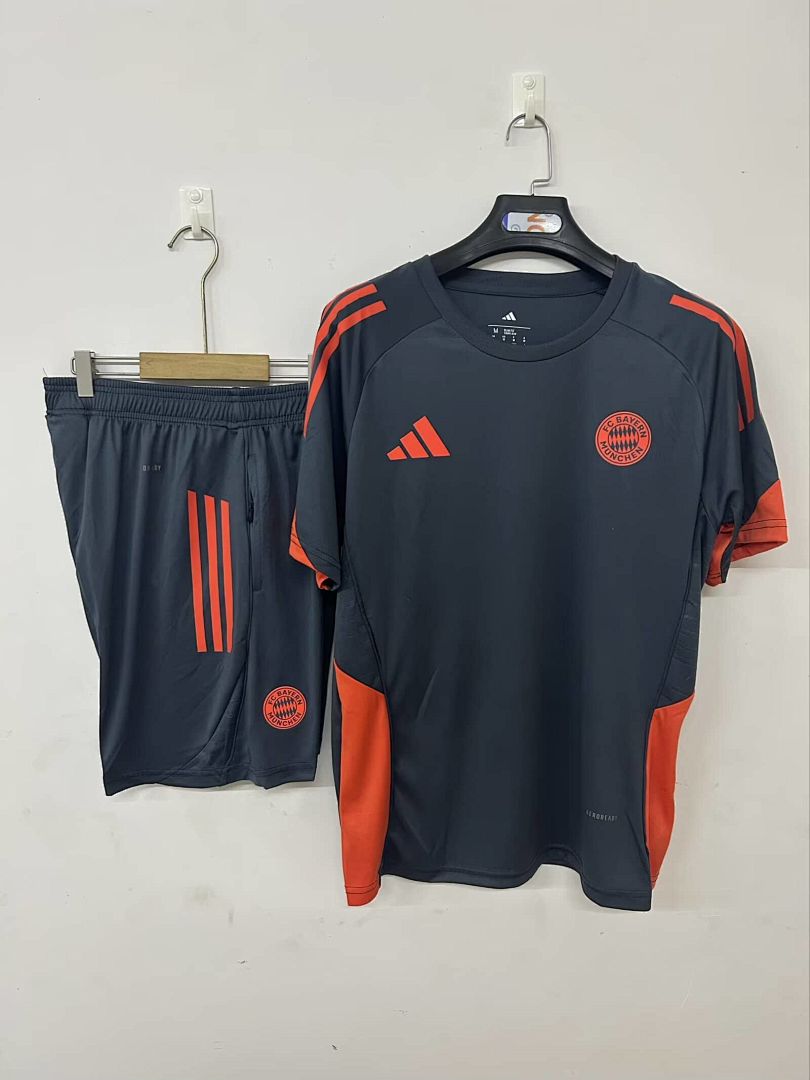 25_26 Bayern Munich training uniform black gray S-3XL