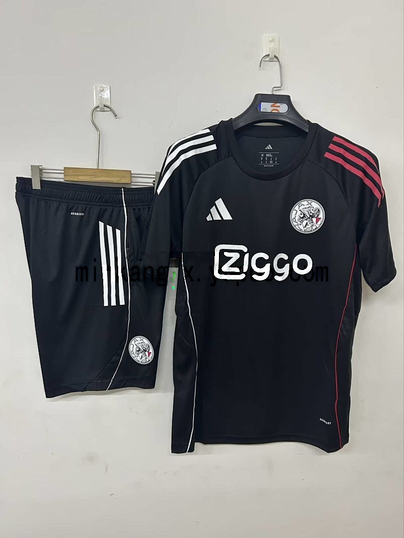 25_26 Ajax training jersey black S-3XL