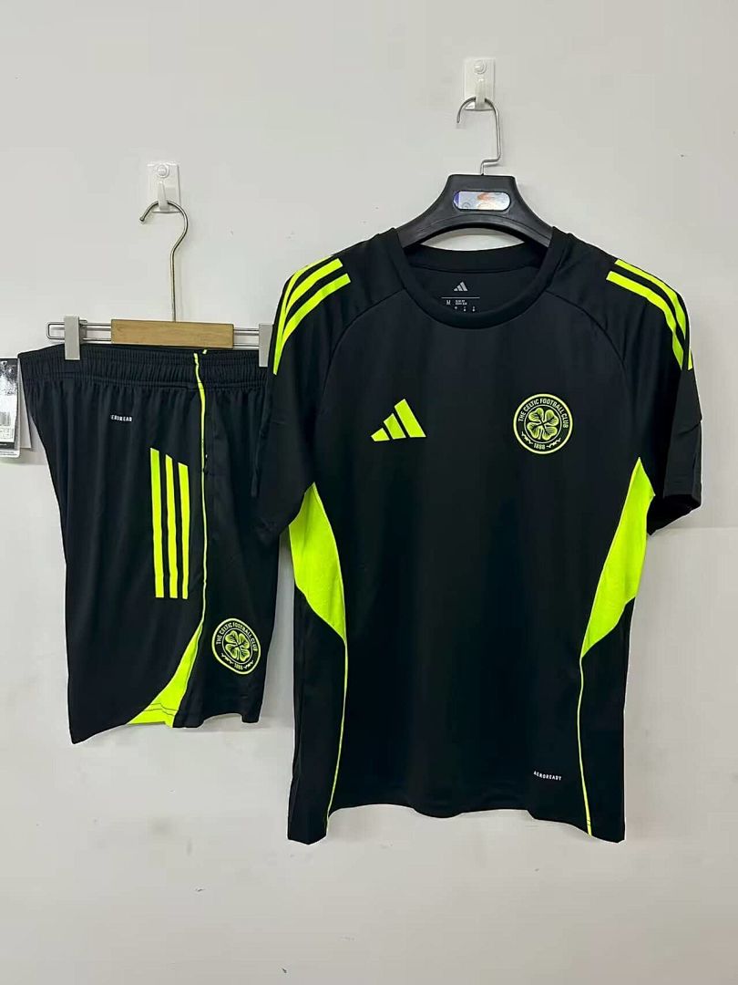 25_26 Celtics Training Jersey Black S-3XL