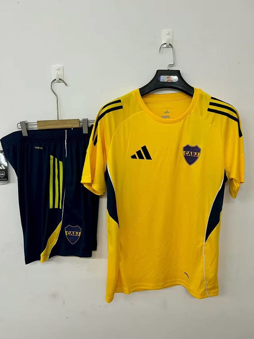 25_26 Boca training suit yellow S-3XL
