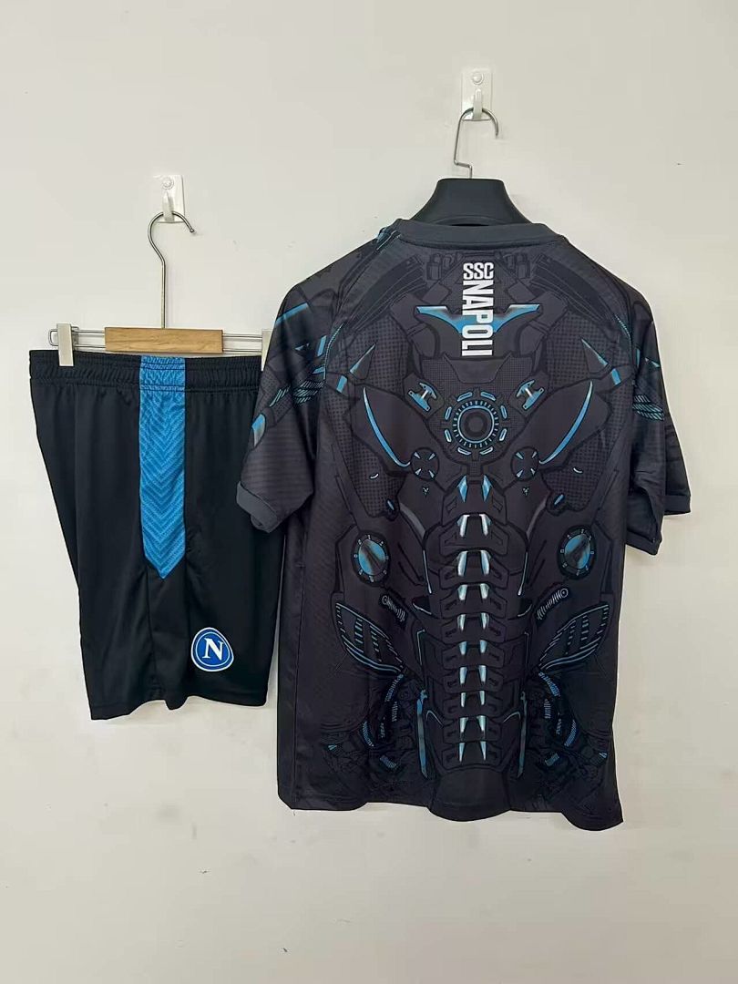 25_26 Napoli training jersey black S-3XL 2