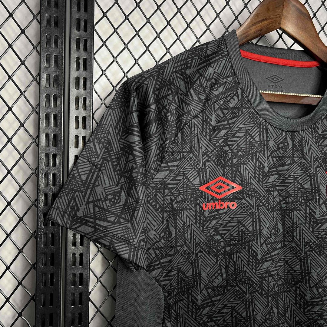 24-25 Recife Training Black Kit Soccer Uniform 4