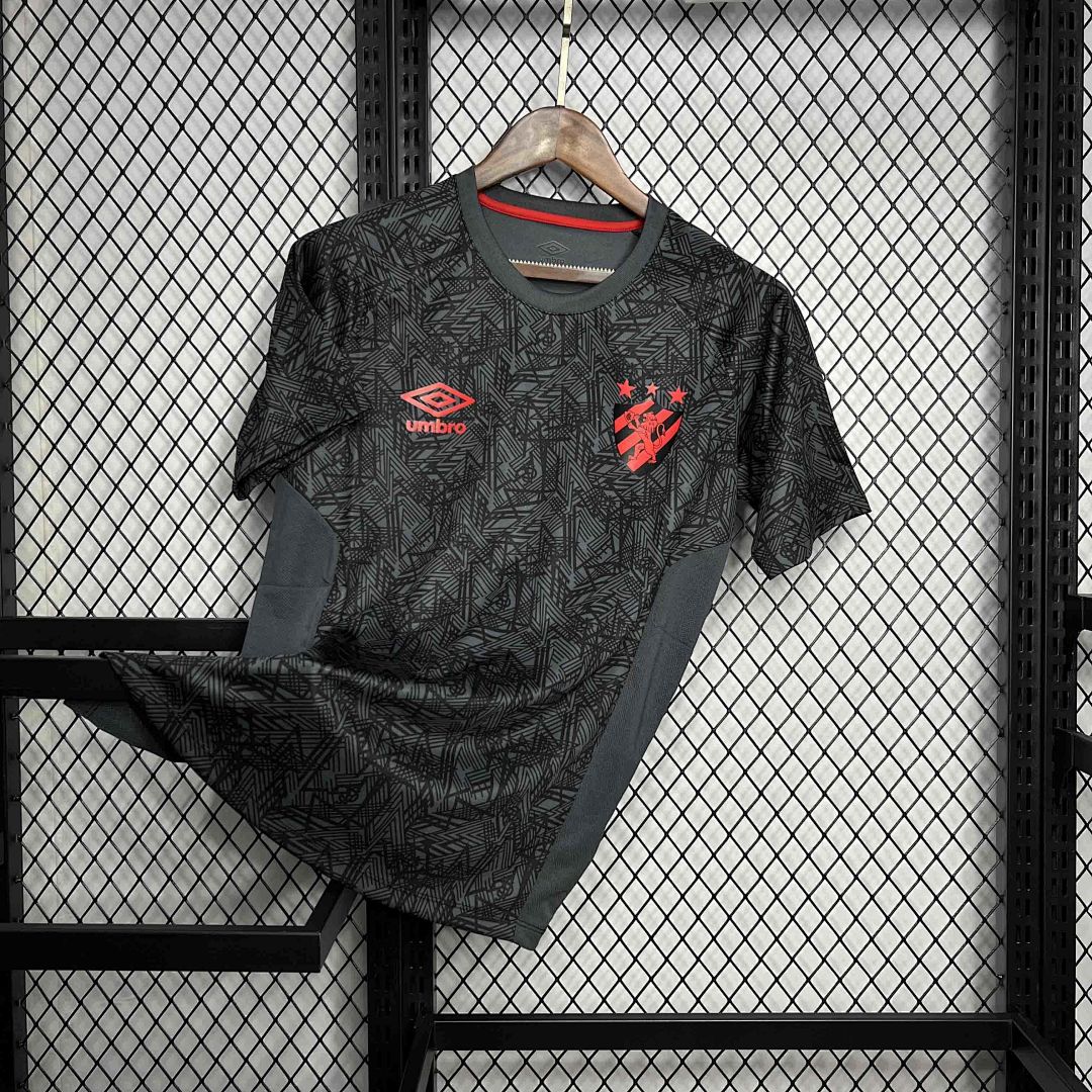 24-25 Recife Training Black Kit Soccer Uniform 5