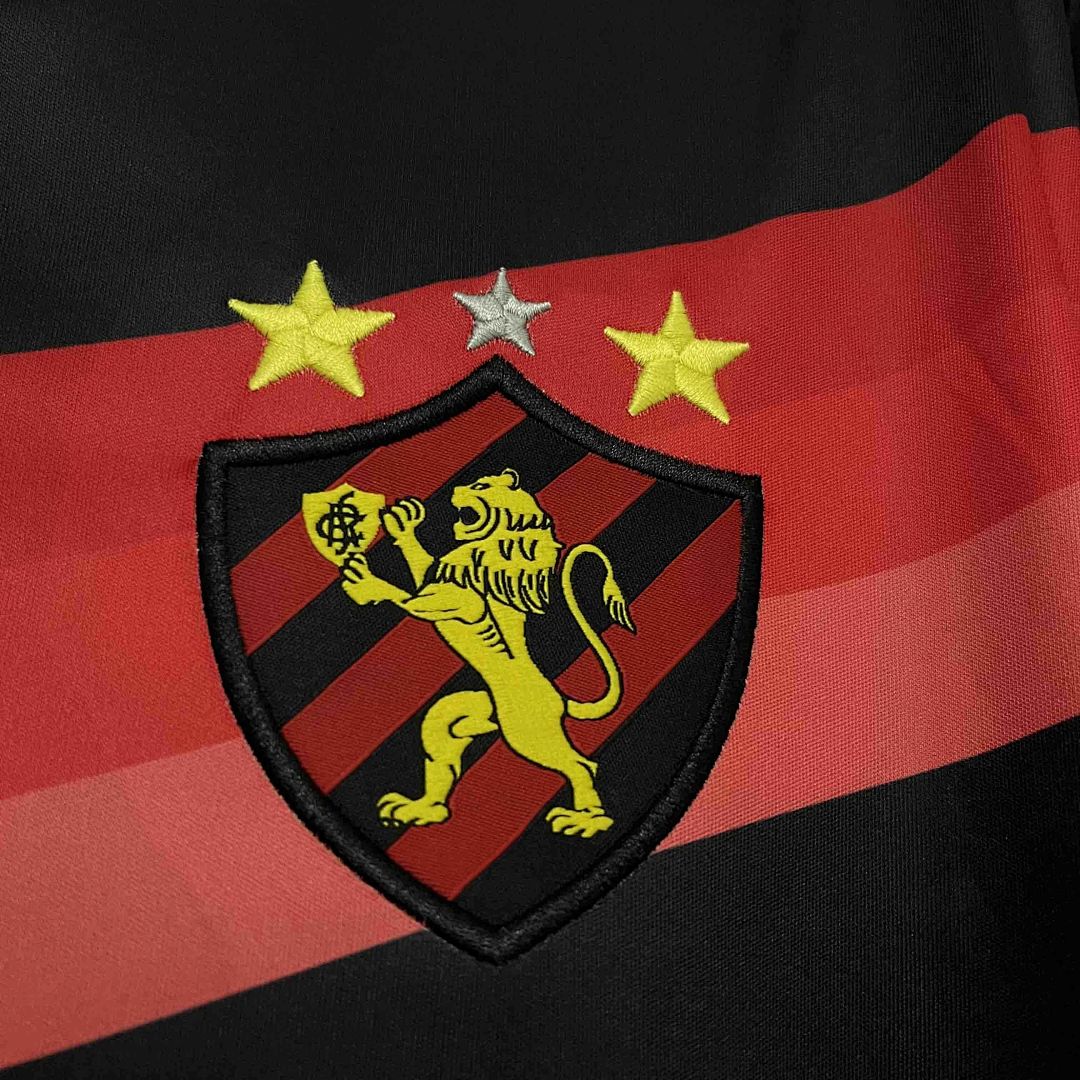 16-17 Recife Sport Black Retro Kit Vintage Shirt 6