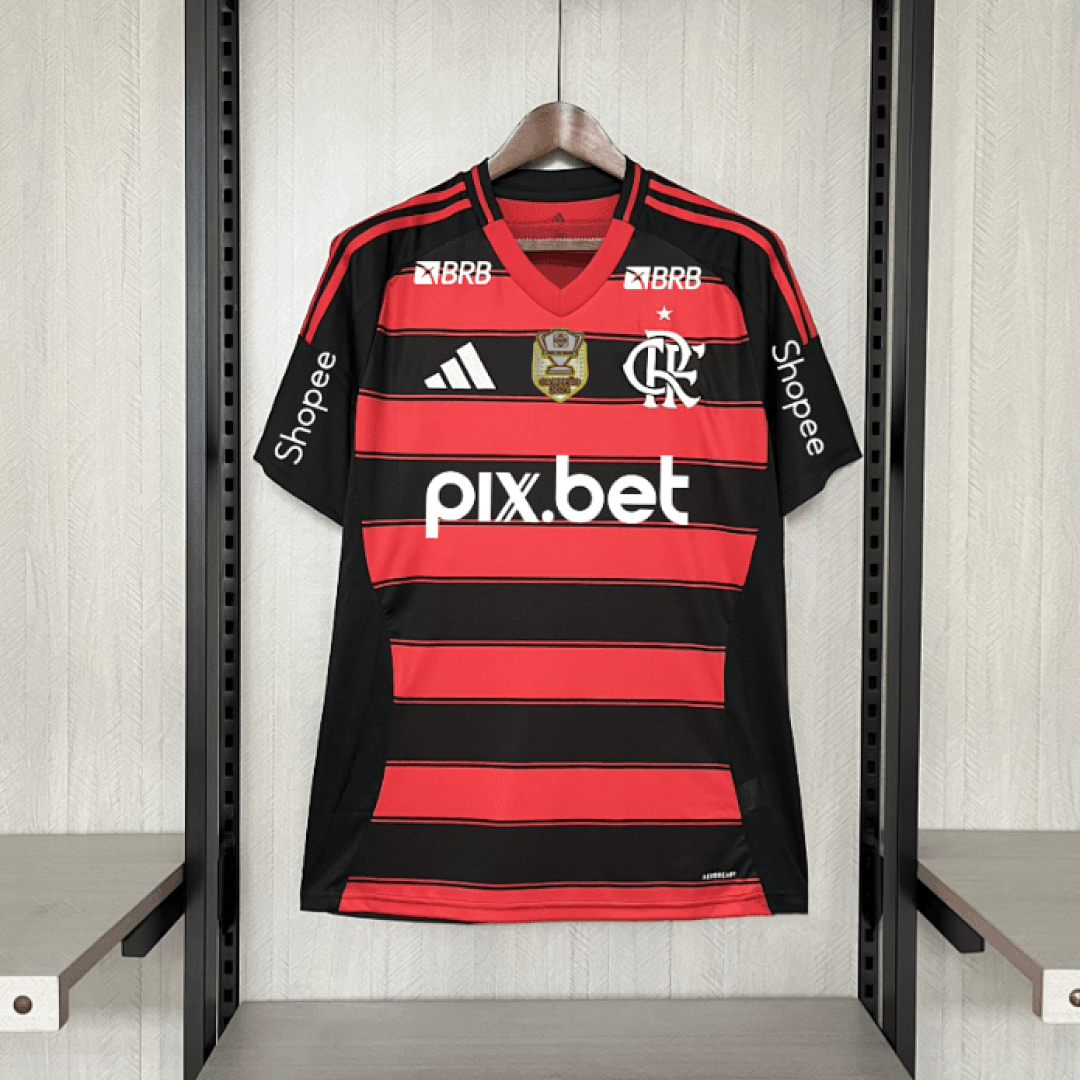 25_26 Flamengo Home All Sponsors S-4XL 11
