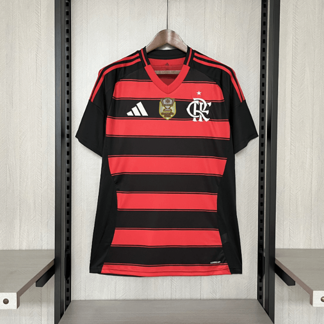 25_26 Flamengo Home All Sponsors S-4XL 13