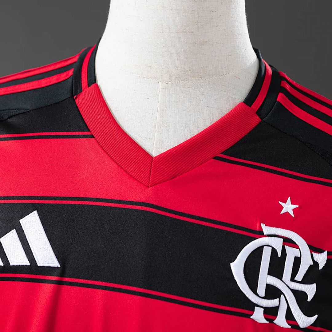 25_26 Flamengo Home All Sponsors S-4XL 6