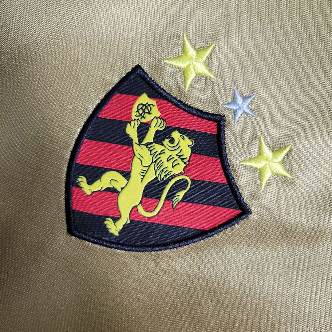 16-17 Retro Sport Recife Gold S-XXL Soccer Jerseys 3