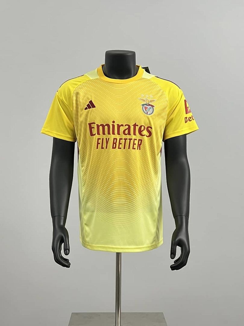 25_26 Benfica Goalkeeper Yellow S-4XL
