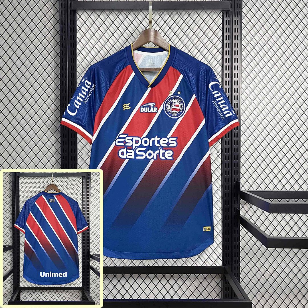 24-25 Bahia Away Kit Soccer Uniform 8