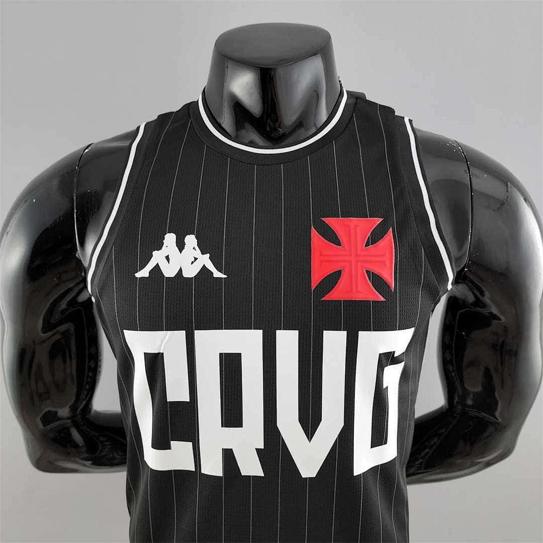 Vasco da Gama Basketball Jersey Black 2