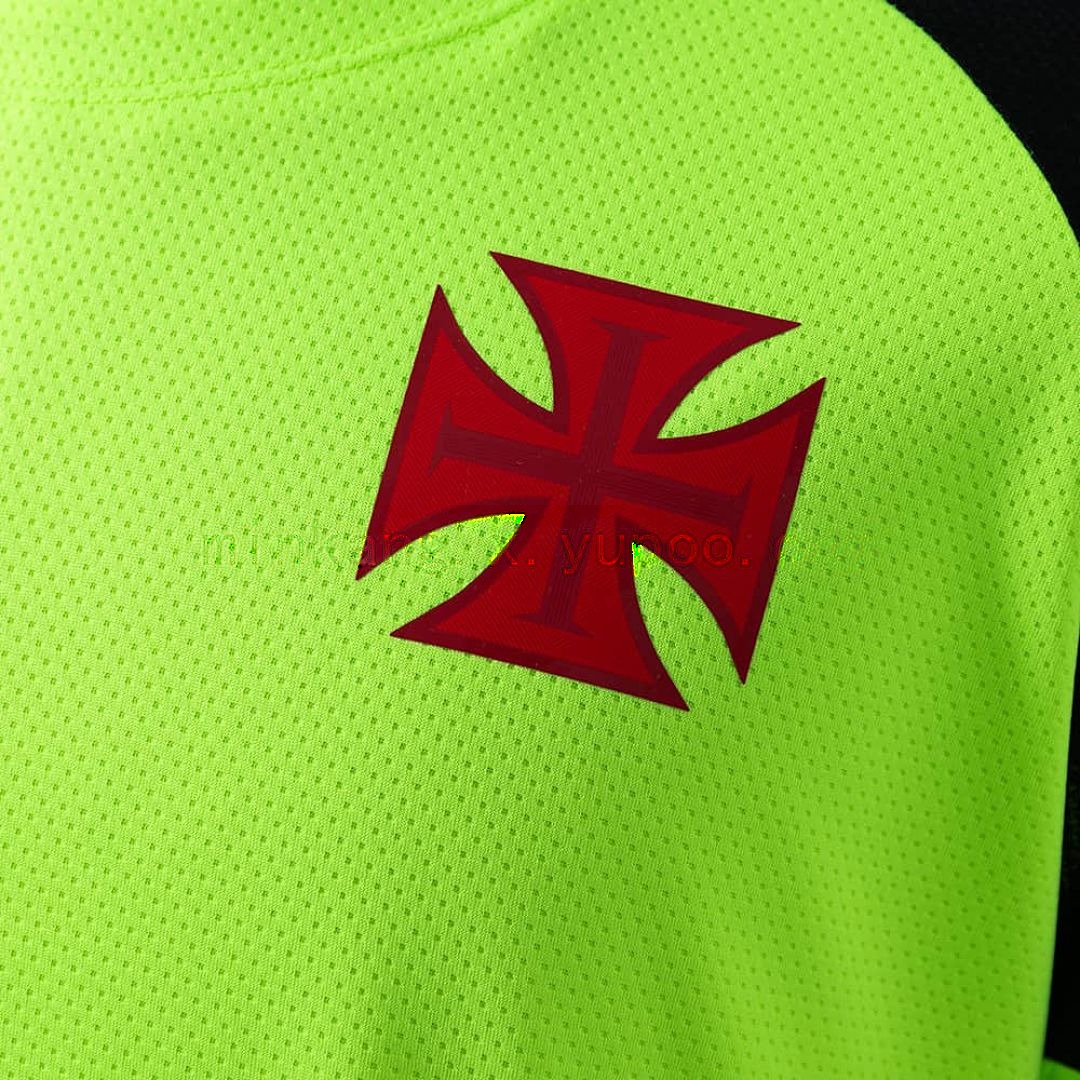 Vasco da Gama 25_26 training suit fluorescent green vest Jersey S-4XL 4