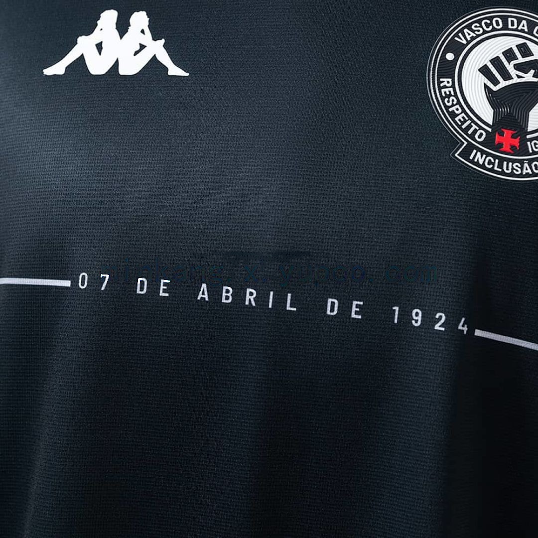 Vasco da Gama 24_25 Camisa Pre-Match 2 CR-Black Jersey S-4XL 6