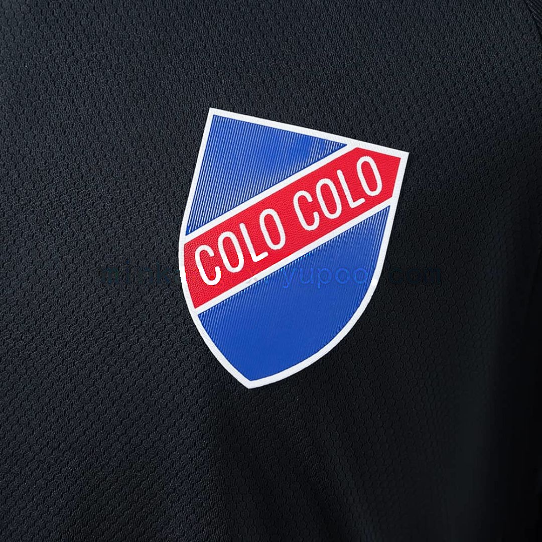 Colo Colo 25_26 Goalkeeper Black Jersey S-4XL 4