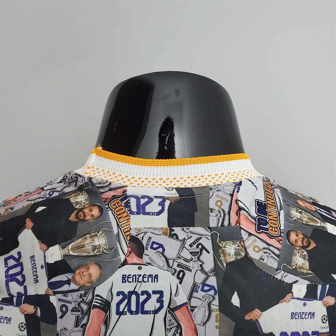 22-23 Real Madrid commemorative edition versión jugador 3