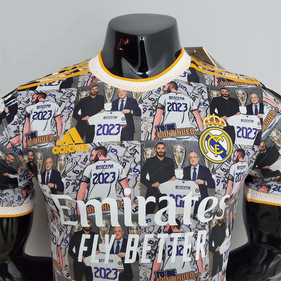 22-23 Real Madrid commemorative edition versión jugador 4