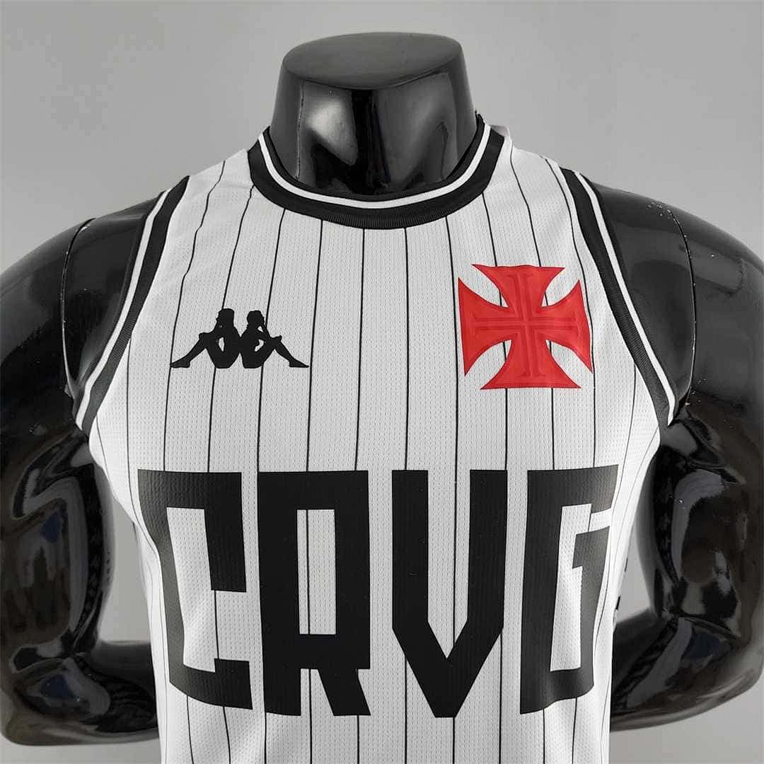 Vasco da Gama Basketball Jersey White 2
