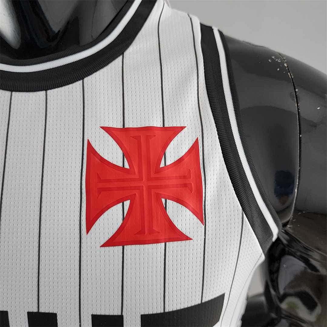 Vasco da Gama Basketball Jersey White 3