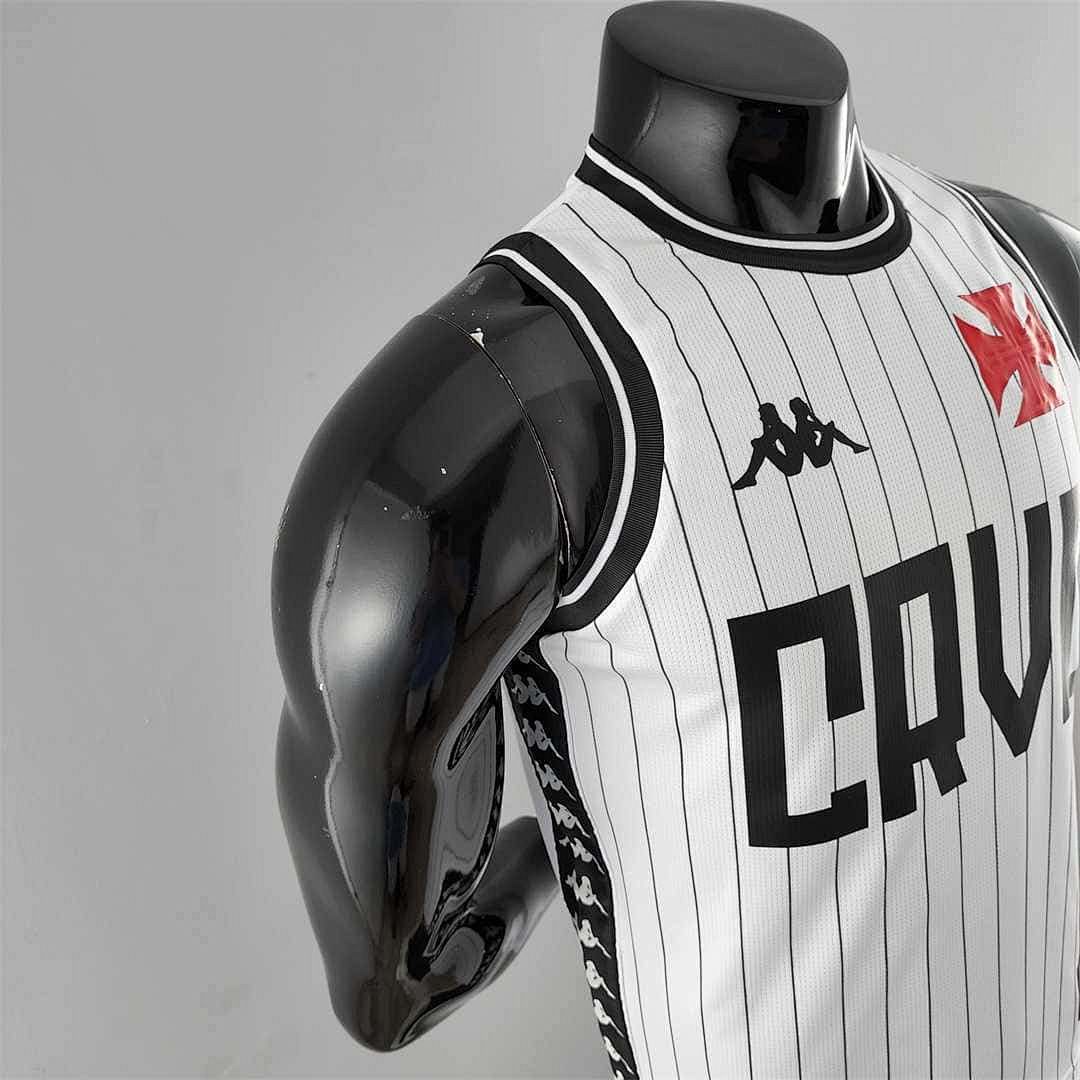Vasco da Gama Basketball Jersey White 9
