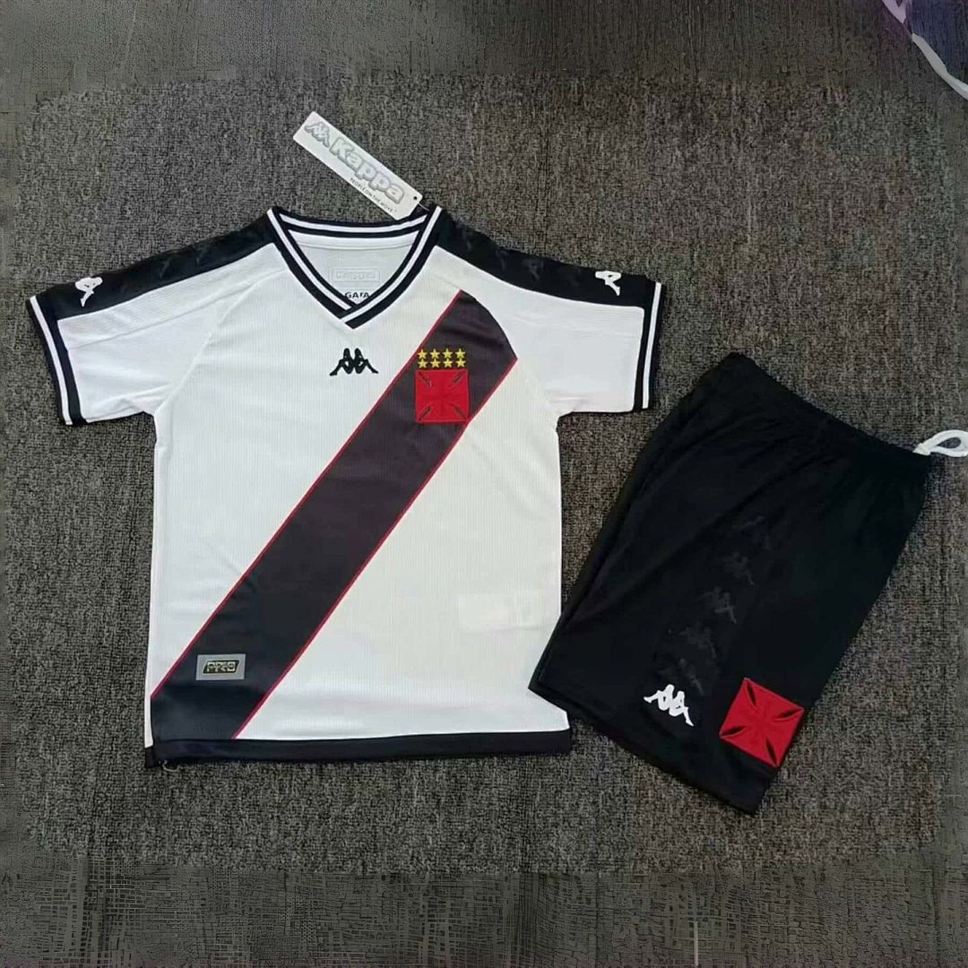 24-25 Vasco da Gama Away Kid Kits Youth Apparels