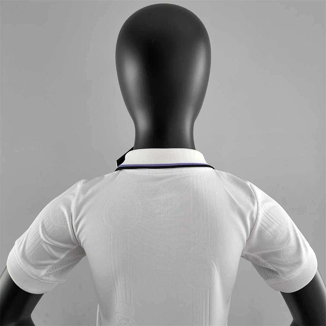 22-23 Real Madrid home kids kit 10