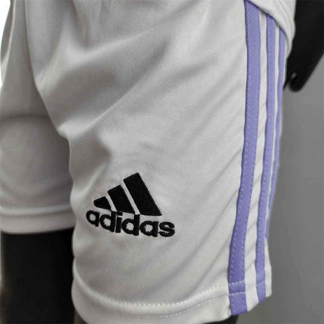 22-23 Real Madrid home kids kit 7