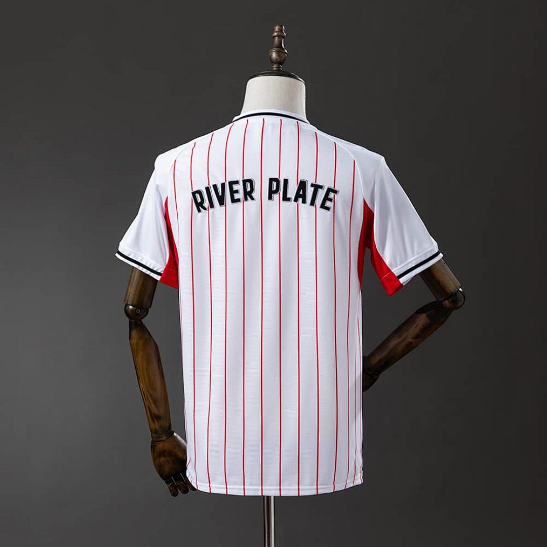 River Plate 25_26 US Pack Full-Button Baseball Jersey White S-XXL 8