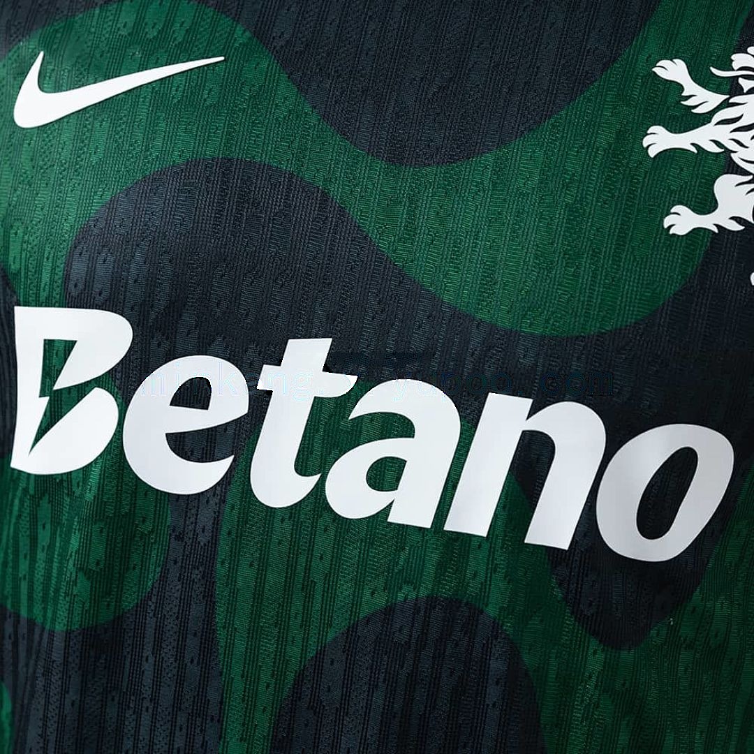 Sporting Lisbon 25_26 Player Version Alternative Jersey Black 5