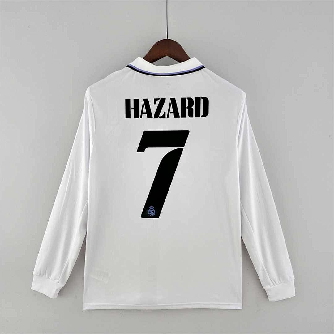 22-23 Real Madrid home long sleeve 12