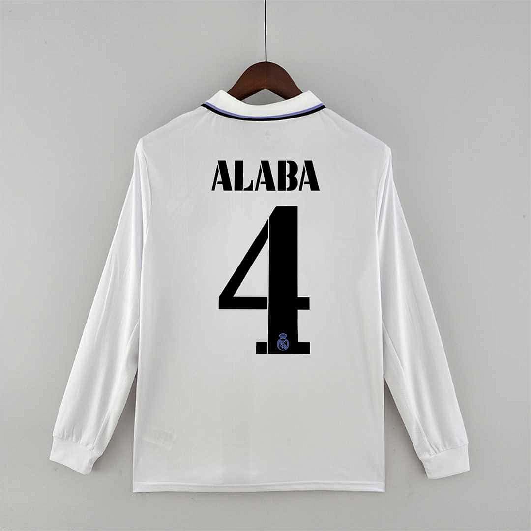 22-23 Real Madrid home long sleeve 14