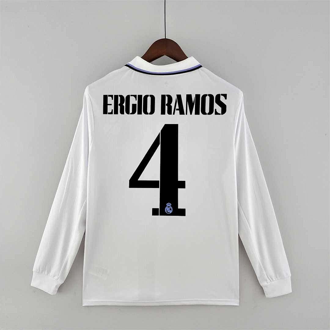 22-23 Real Madrid home long sleeve 15