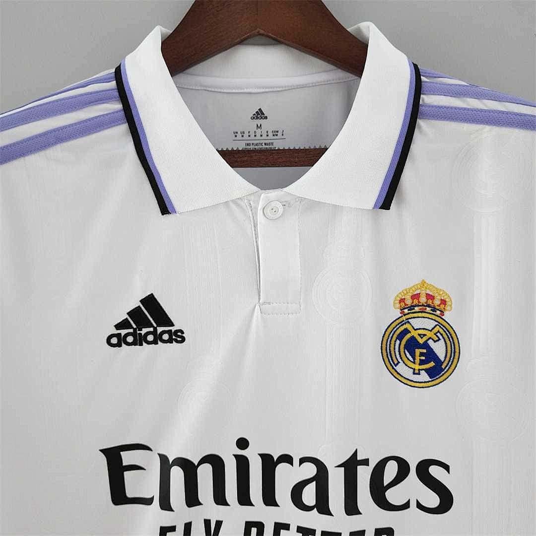 22-23 Real Madrid home long sleeve 2