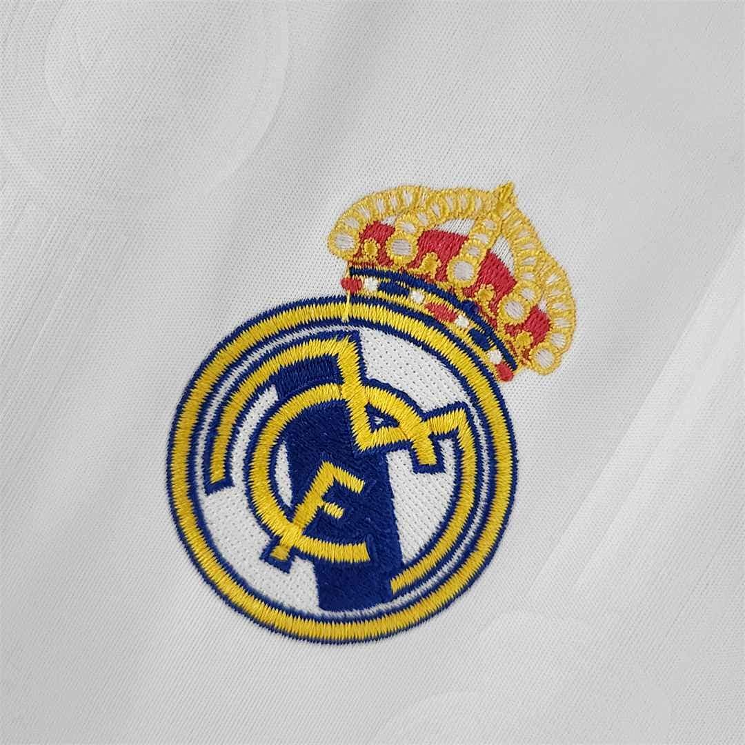 22-23 Real Madrid home long sleeve 3