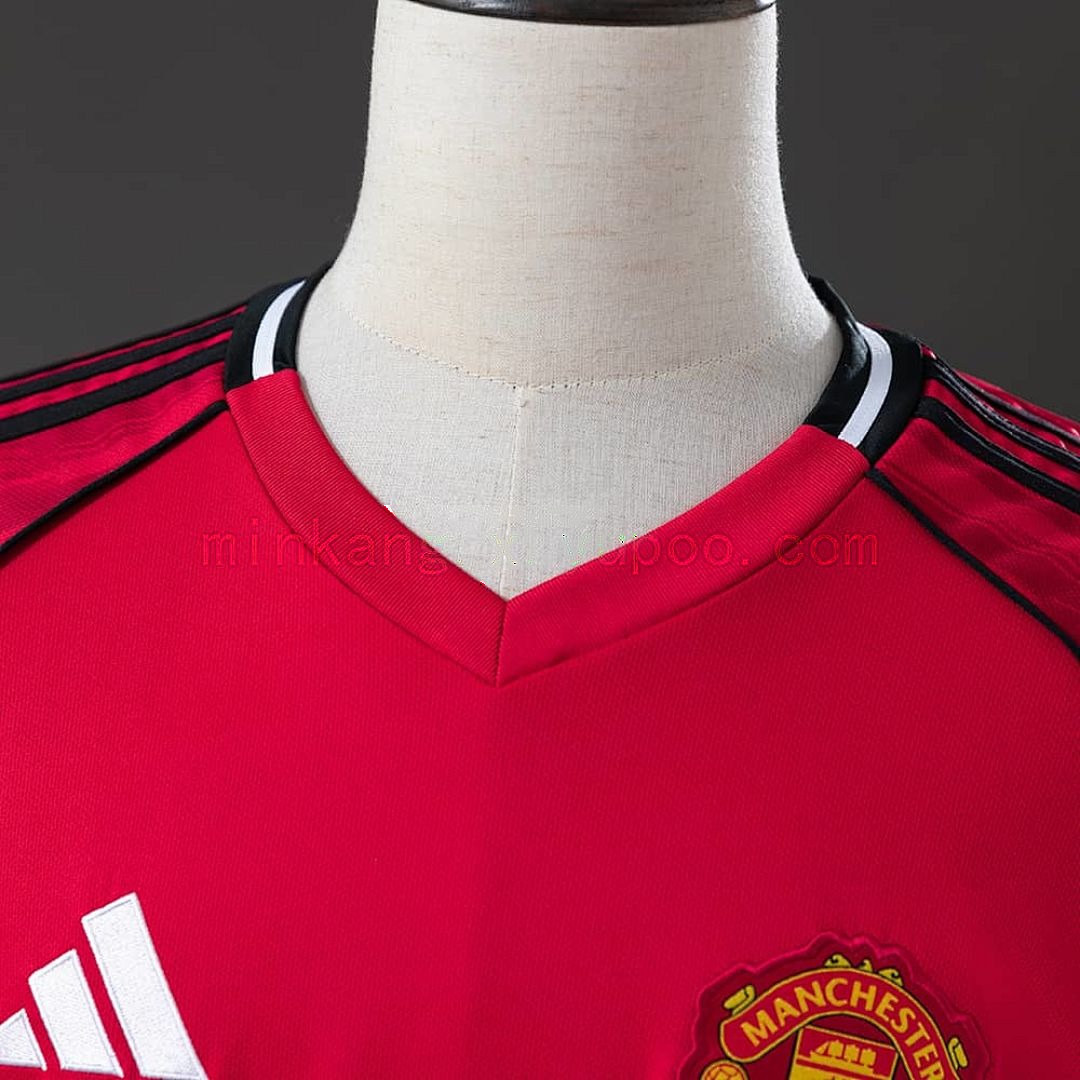M-U 25_26 Home Long Sleeve Jersey S-4XL 7