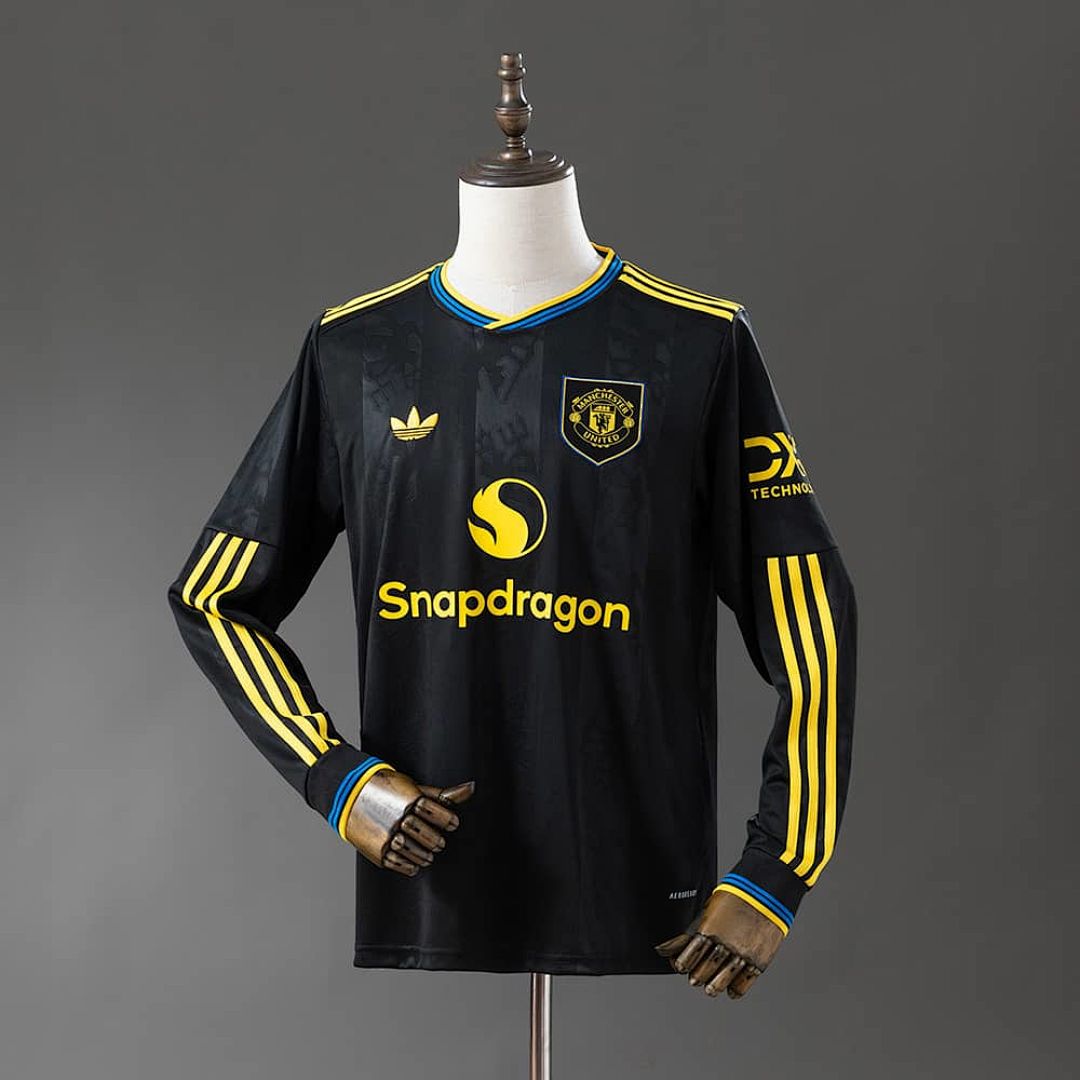 Manchester United 25_26 Third Away Long Sleeve Jersey S-4XL
