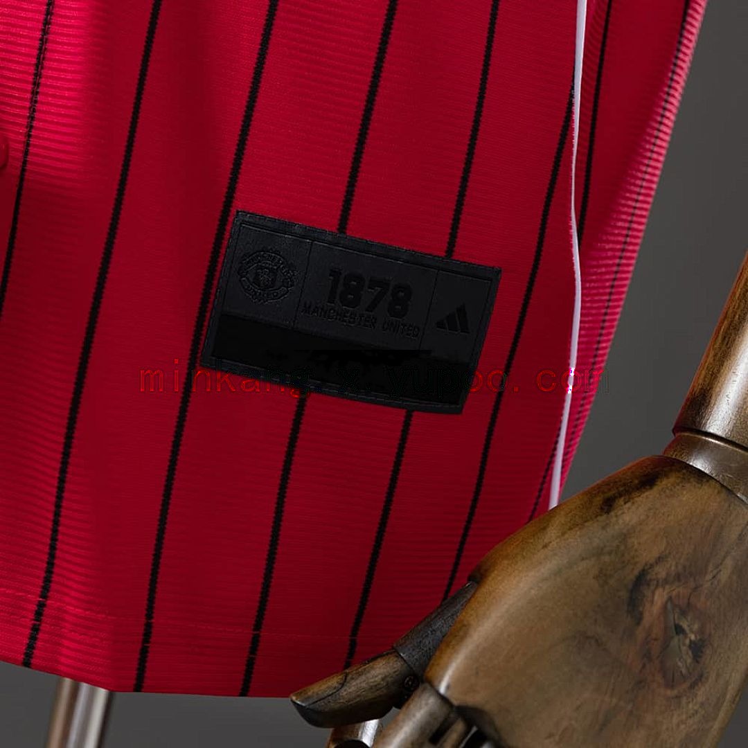 M-U 25_26 US Pack Full-Button Baseball Jersey Red 2