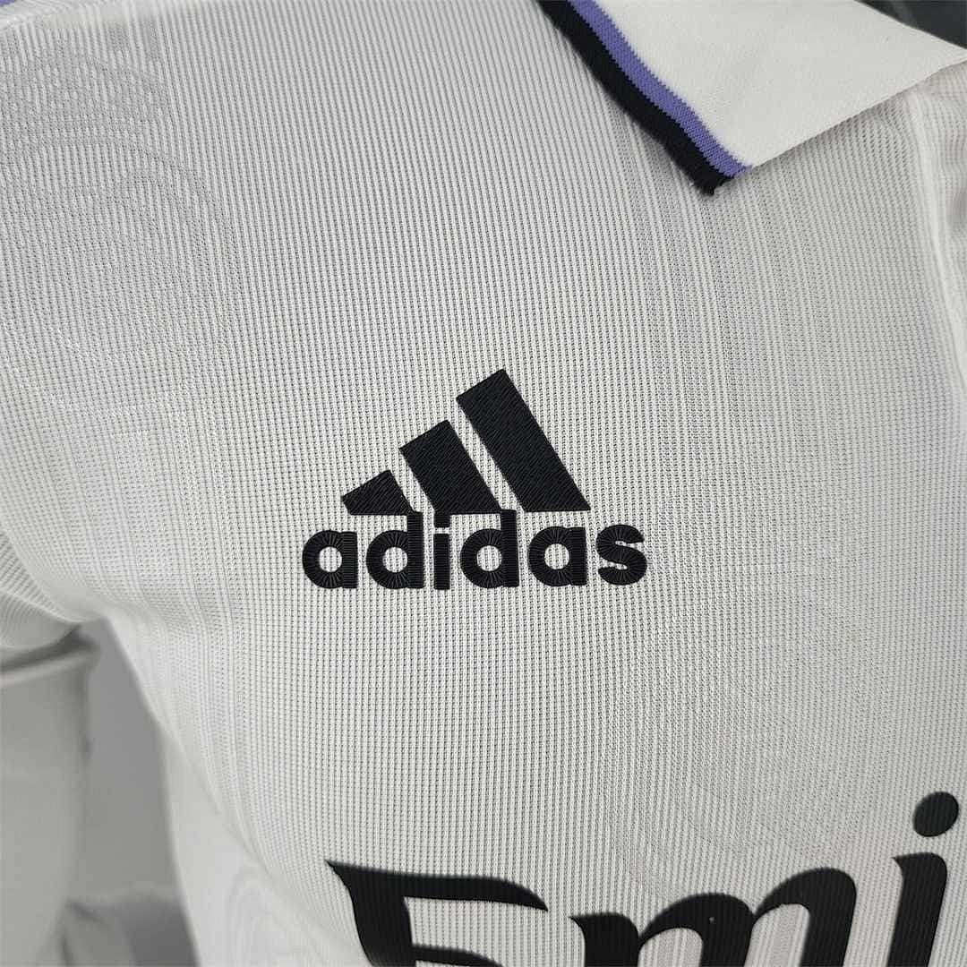 22-23 Real Madrid home long sleeve player version 4