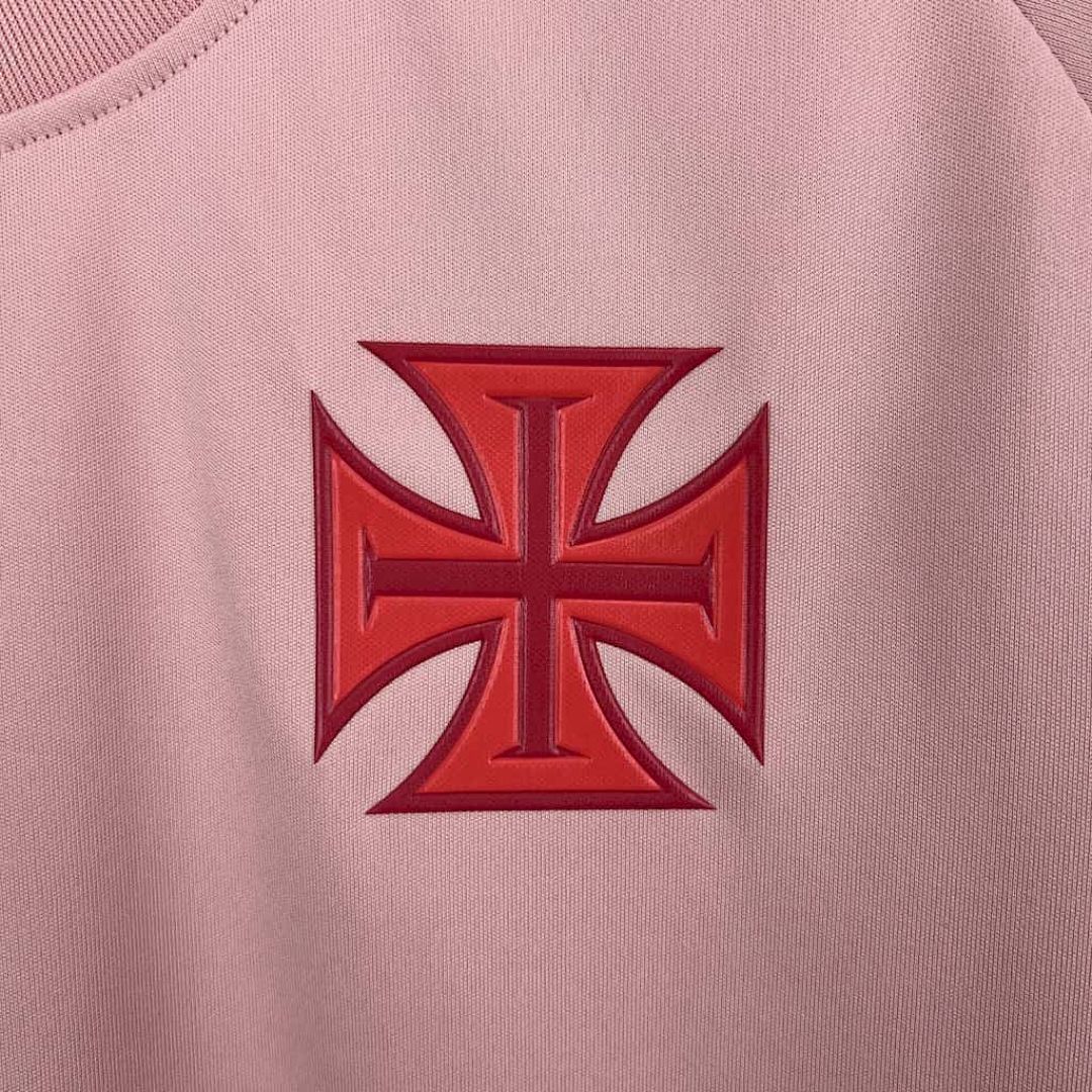 24-25 Women's Vasco Da Gama Pink Kit Cheap Football Jersey Wholesale Yupoo 3