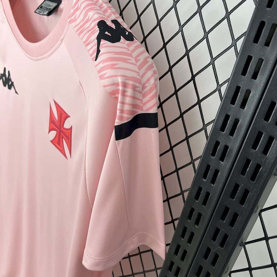 24-25 Vasco Da Gama Pink Kit S-4XL Cheap Football Jersey Wholesale Yupoo 4