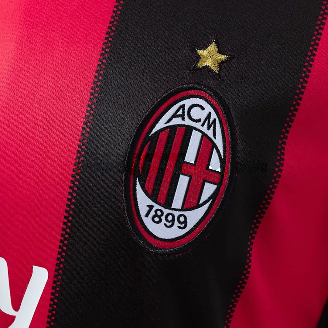 AC Milan 10_11 Home Long Sleeve Retro Jersey S-XXL 5